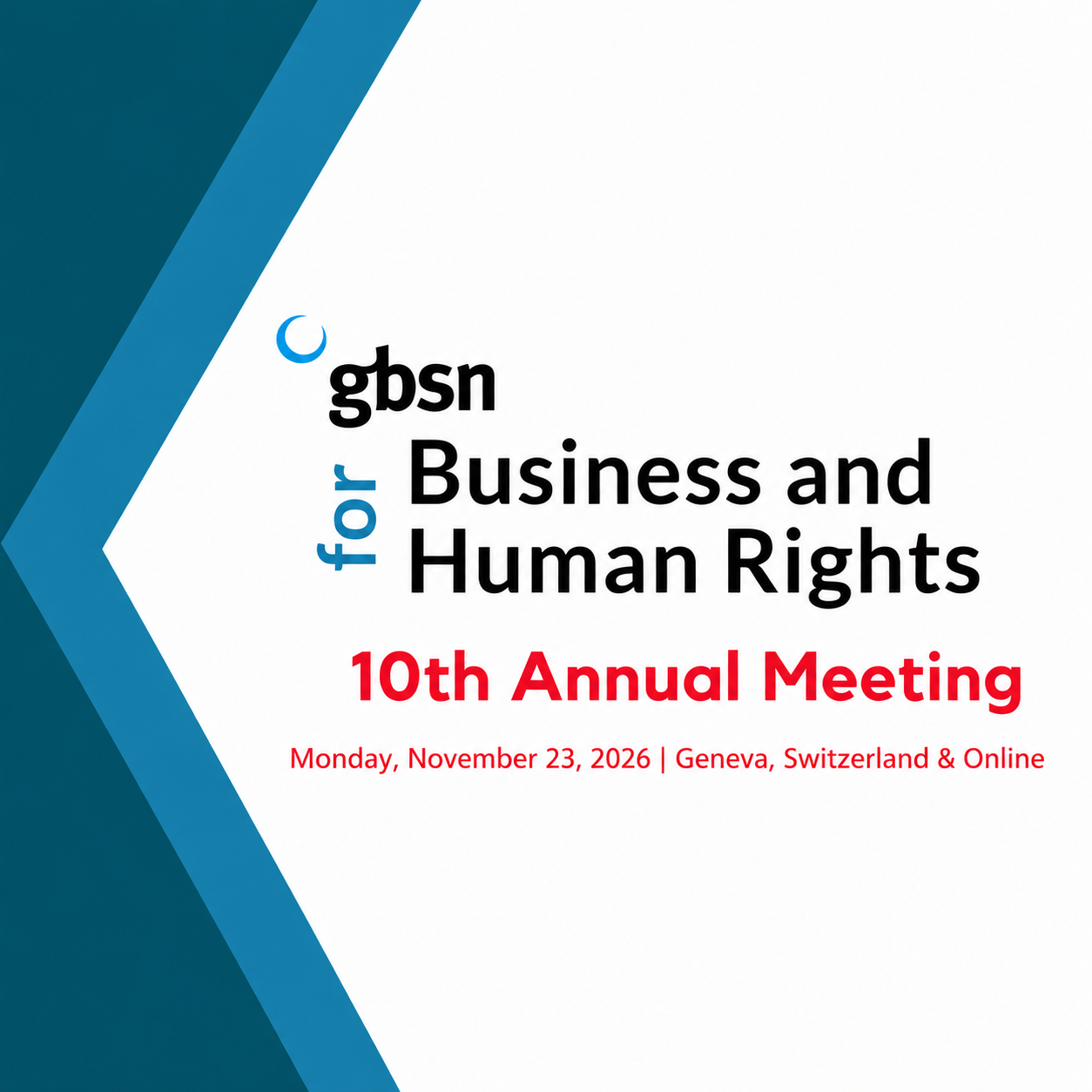 GBSN for BHR 10th annual meeting