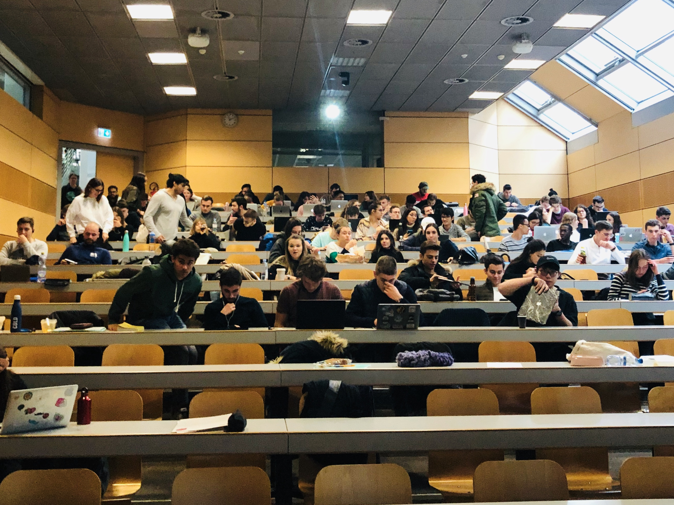 Full auditorium