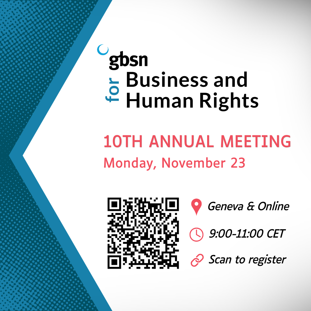 GBSN for BHR 10th annual meeting