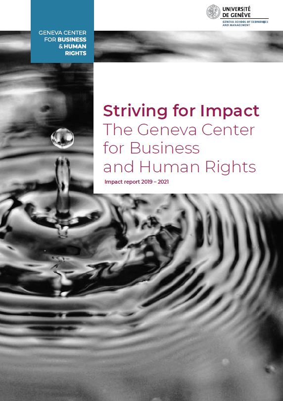 Cover of the Impact Report