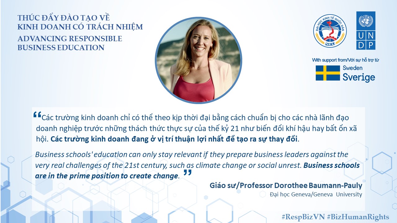 Picture & quote from Dorothée Baumann-Pauly